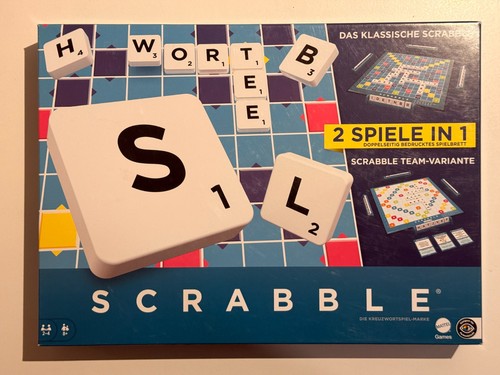 Scrabble mattel games - in, 1