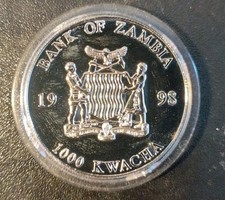 Sambia 1000 Kwacha 1998 "Prinzessin Diana"