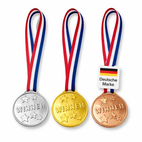 Sieger medaillen gold - 3, sieger-medaillen