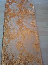 1  großes Reststück Lurex Kunstfaser Stoff, Hochzeit Kostüm Fasching 4,5 Meter 