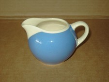 Milchkrug Milchkännchen Milchkanne ca. 9x7,5cm VEB (K) Bad Schmiedeberg DDR Ware