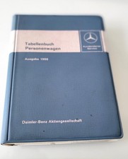 Mercedes tabellenbuch 1966 220 - mercedes,