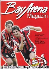 Bay Arena Magazin Bayer Leverkusen v 1. FC Köln Saison 2001/02 Bundesliga