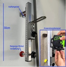 Höhen verstellbare Halterung mit Neigung Winkel Verstellung für Laserwasserwaage