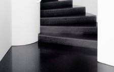 Treppe Nero Assoluto Satiniert poliert 3cm Stärke Trittstufe 2cm Setzstufe 