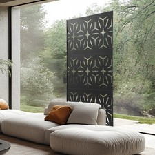 3 Pieces Black Room Divider
