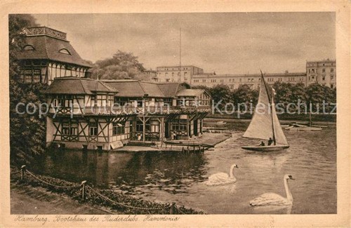 Hamburg city bootshaus des - hamburg,