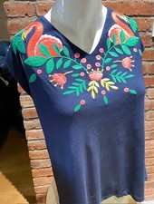 Boden besticktes Sommer Shirt