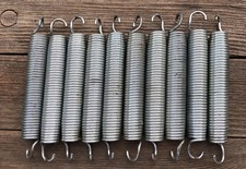 80 Stück Spannfeder Trampolin Länge ca. 180mm Breite ca.  25mm gebraucht