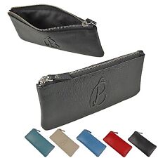 Branco Kosmetiktasche Leder Kosmetiketui Schminktasche Stiftetui Beauty Tasche