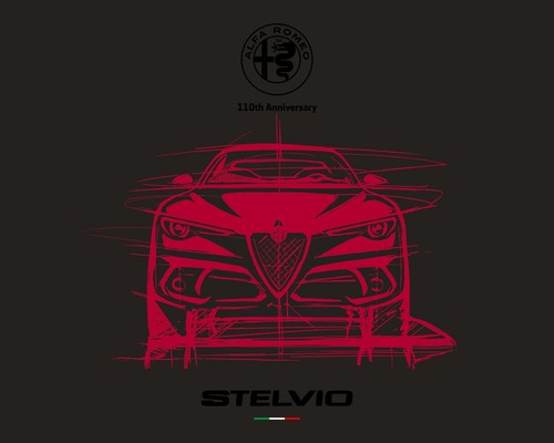 Alfa romeo stelvio 110th - alfa,