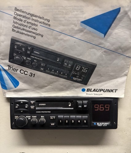 Blaupunkt trier cc31 autoradio - trier,
