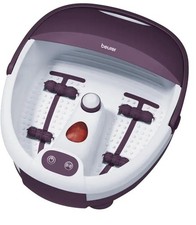 Beurer Fußbad Weiss-Aubergine