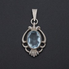 Jugendstil Anhänger 835er