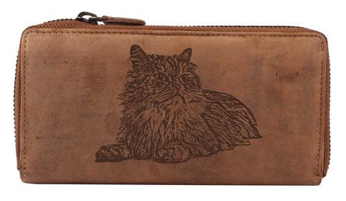 Langbörsen mit katzen - langbörsen, motiv
