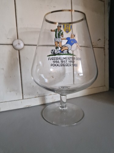 Alter großer glas kelch - glas,