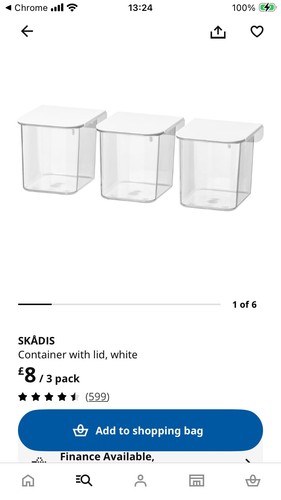 Ikea skadis stück - 3,