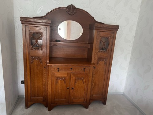 Jugendstil buffet holz massiv - jugendstil-buffet,,