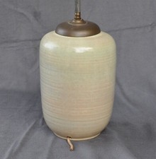 Karlsruher Majolika Tischlampe