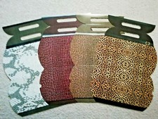 4 Stanzformen Geschenktaschen, Bastelpackung, Geschenkboxen, basteln QVC