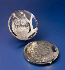 2 Topfuntersetzer Eule
