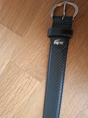 Lacoste ledergürtel - lacoste,