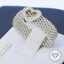 Wert 3.800,- Original Tiffany & Co. Somerset Brillant Ring 750 / 18 Kt Gold xxyy