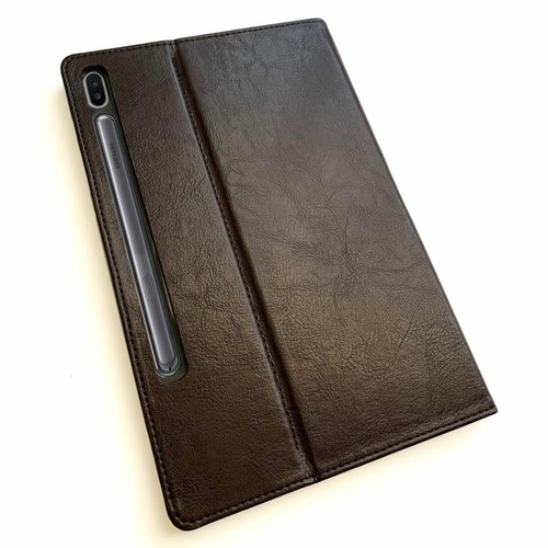Stand case leder samsung - stand,