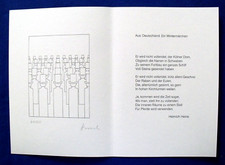 *Erwin Heerich*  Einblatt Nr