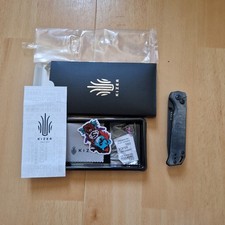 Kizer Begleiter 2 154cm Button-lock Micarta  v4458.2bc2. Edc Einhandmesser