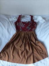Dirndl Damen mit Bluse Gr. 40