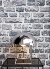 Steintapete Vliestapete Grau