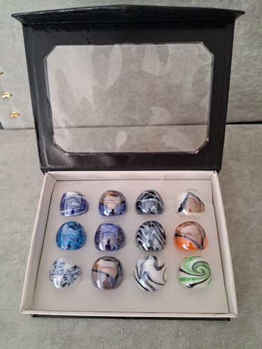 Ringe set stück - 12, resin