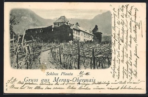 Ansichtskarte meran obermais - ansichtskarte, meran-obermais