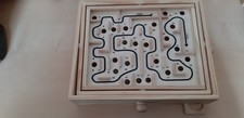 Holz labyrinth Geschicklichkeitsspiel Balancespiel Irrgarten Spiel