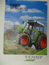 Fendt Farmer 240S 250S 260S 275S Katalog H-28619