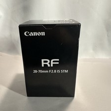 Canon RF 28-70mm F2.8 is STM