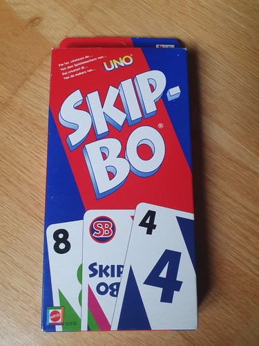 Skip von mattel karten in - skip-bo,