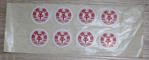 Original ddr tüv plakette - original,