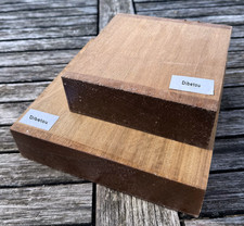 Dibetou 10x10x5cm 1St  Afrika, Holz, Drechselholz, exotisch, Klotz