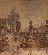 Ölgemälde Horst Miesler 35x45cm