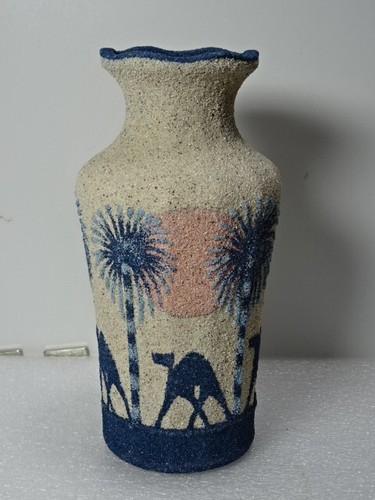 Kunst sandkunst keramik vase - kunst,