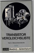 DDR Fachbuch RFT Transistor