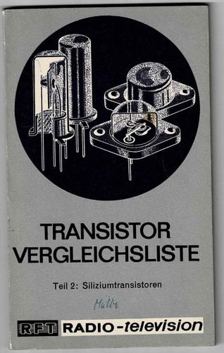 Ddr fachbuch rft transistor - ddr,