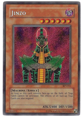 Yugioh jinzo booster - jinzo,