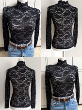 Spitzenshirt Shirt aus Spitze