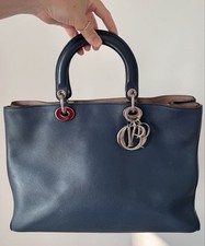 Christian Dior Diorissimo Tasche Lady Dior Bag Leder original