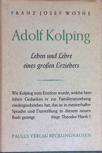 Adolf kolping leben lehre - adolf, u.