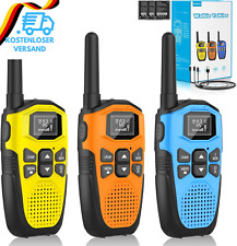 3Er Set,Nxgket Walkie Talkie Aufladbar Für Erwachsene Kinder Funkgeräte,Große Re