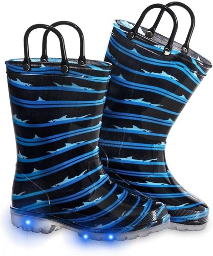 Kinder leucht gummistiefel - leucht,